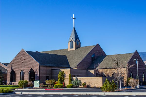 Church Parking Lot Sealcoating in Benton